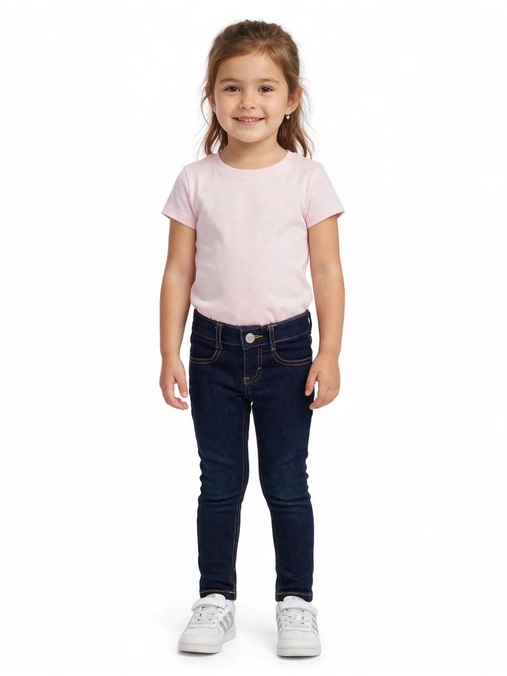 Gymboree Dark Wash Adjustable Waist Super Skinny Jeans Size 5